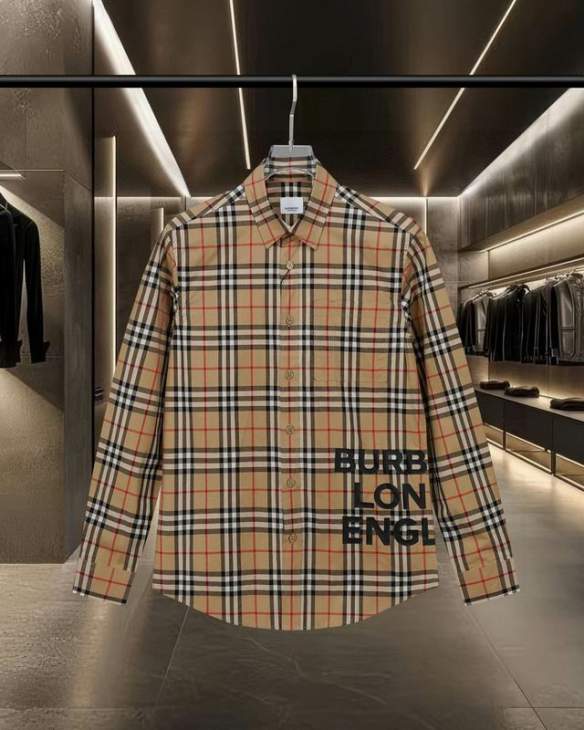 Picture of Burberry Shirt Long _SKUBurberryM-2XLxetr28425504